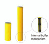 Polyflex bollard mechanism
