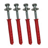 M12 Coach bolt and plug fixings