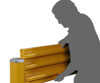 Removable rail brackets
