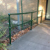 Ball and tube hand rail insitu