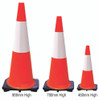 Standard Traffic Cone with Reflective Sleeve