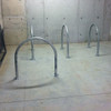 Hoop Bike Rack, Large - Stainless Steel, Bolt down