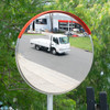 1metre diameter stainless steel convex safety mirror