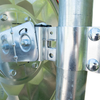 Mounting bracket for 76mm diameter post