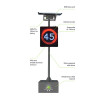 SOLAR VARIABLE SPEED LIMIT SIGN