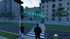 Pedestrian crossing system with traffic lights, solar powered