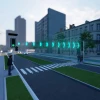 Pedestrian Crossing System with Traffic Lights