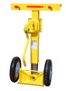 Trailer stabiliser jack extended