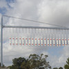 Height clearance curtain