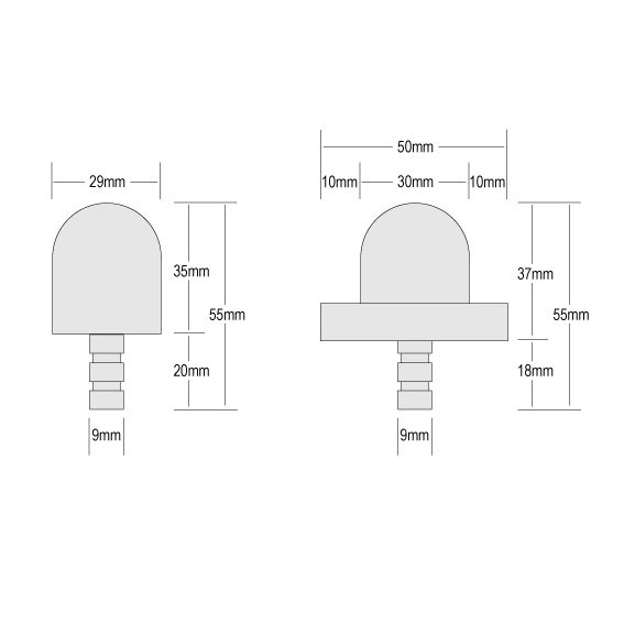 anti skateboard stud from PWS
