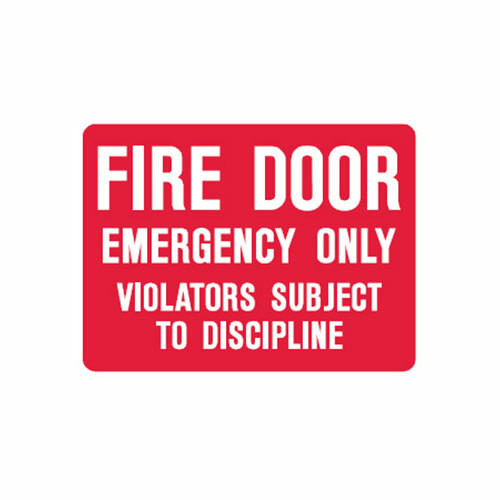 Fire Door Signs