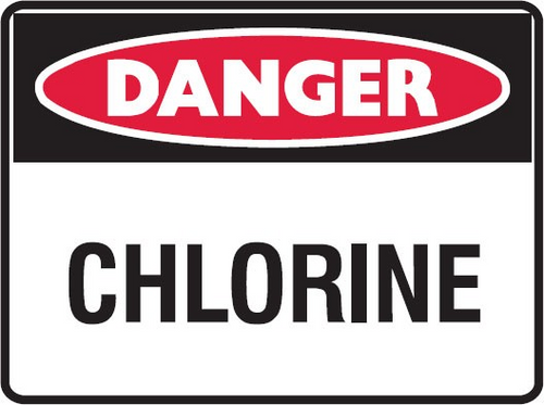 CHLORINE Sign