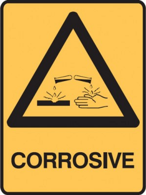 CORROSIVE SIGN.