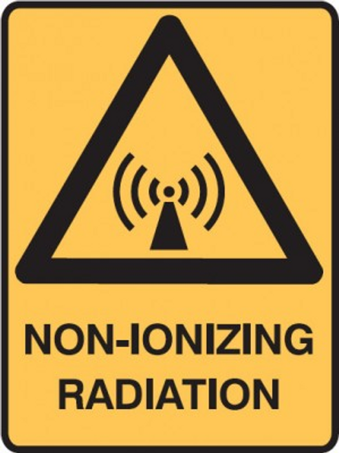 NON-IRONIZING RADIATION SIGN