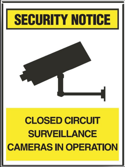 CLOSED CIRCUIT SURVEILLANCE CAMERAS IN OPERATION