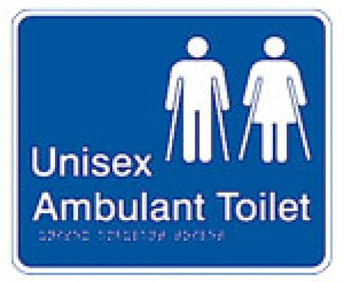 Unisex Ambulant Toilet