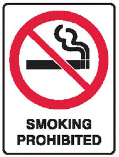 SMOKING PROHIBITED SIGN