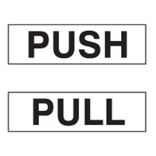 Push/Pull Horizontal, Pack of 5