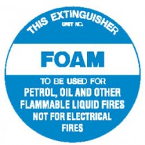 Foam sign