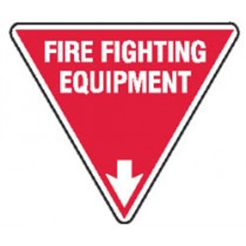 Fire fighting equipment sign