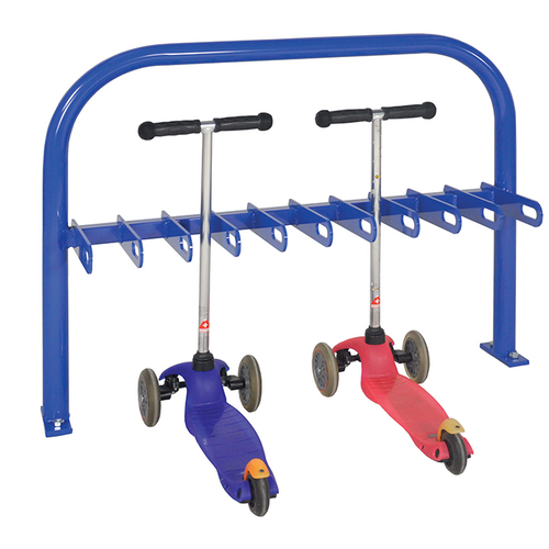 Double sided scooter rack