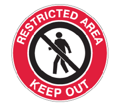 Restricted Area Markers