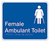 Female Ambulant Toilet