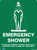 Emergency Shower Sign