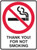 THANK YOU FOR NOT SMOKING