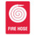 Fire hose reel pictorial sign