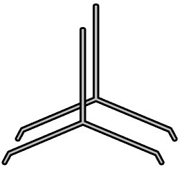 Bi-pod legs