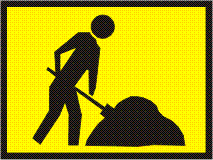 Workmen ahead (NSW only)