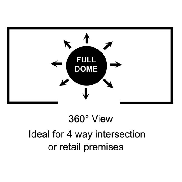 600mm Full Dome Safety Mirror
