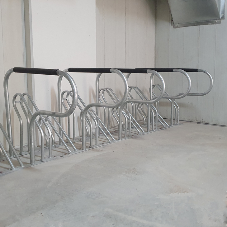Four berth bike rack
