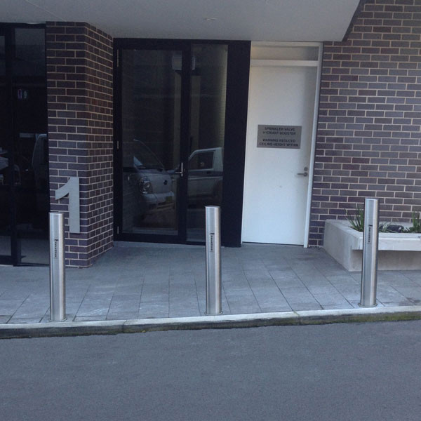 Stainless steel bollards