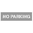 No Parking Stencil