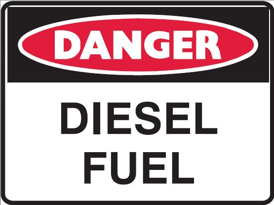 DIESEL FUEL Sign