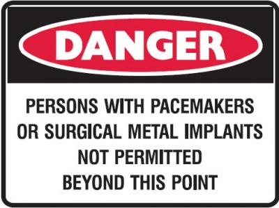 Persons with pacemakers sign