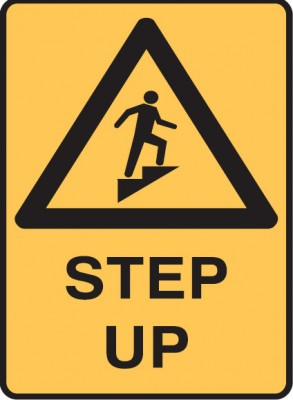STEP UP SIGN