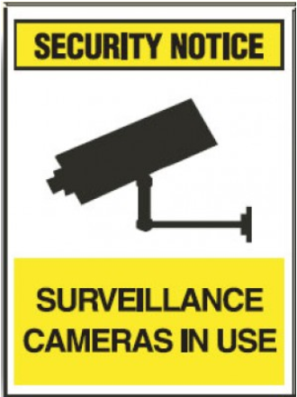 SURVEILLANCE CAMERA IN USE