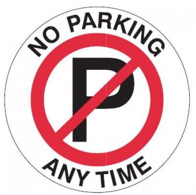 No Parking Anytime