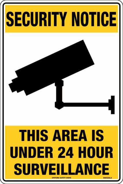 THIS AREA UNDER 24HR SURVEILLANCE