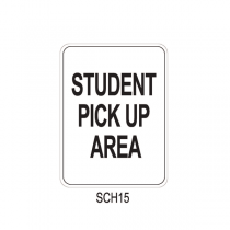 STUDENT PICK UP AREA