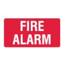 Fire alarm no arrow sign