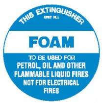 Foam sign