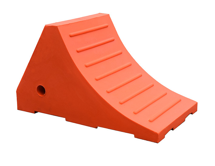 Polyurethane wheel chock