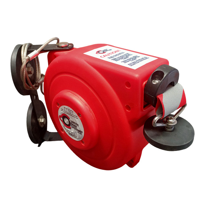 9m retractable safety reel, magnetic mount