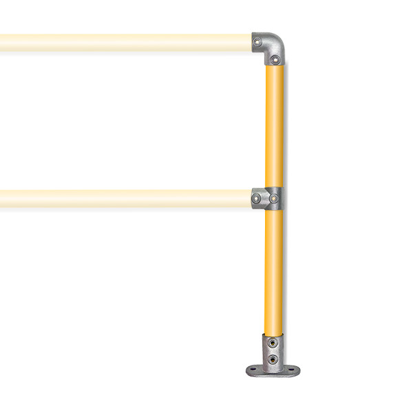 End post for quickclamp