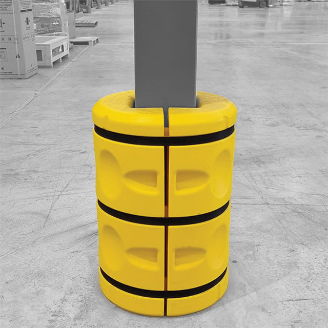 Column guard in use