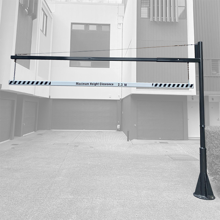 Alternative design for opening height clearance frame